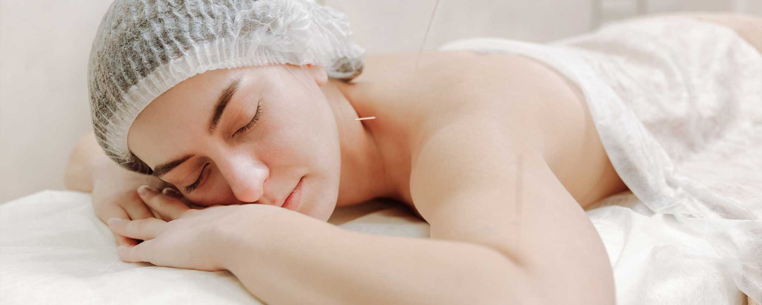 Acupuncture in prone position