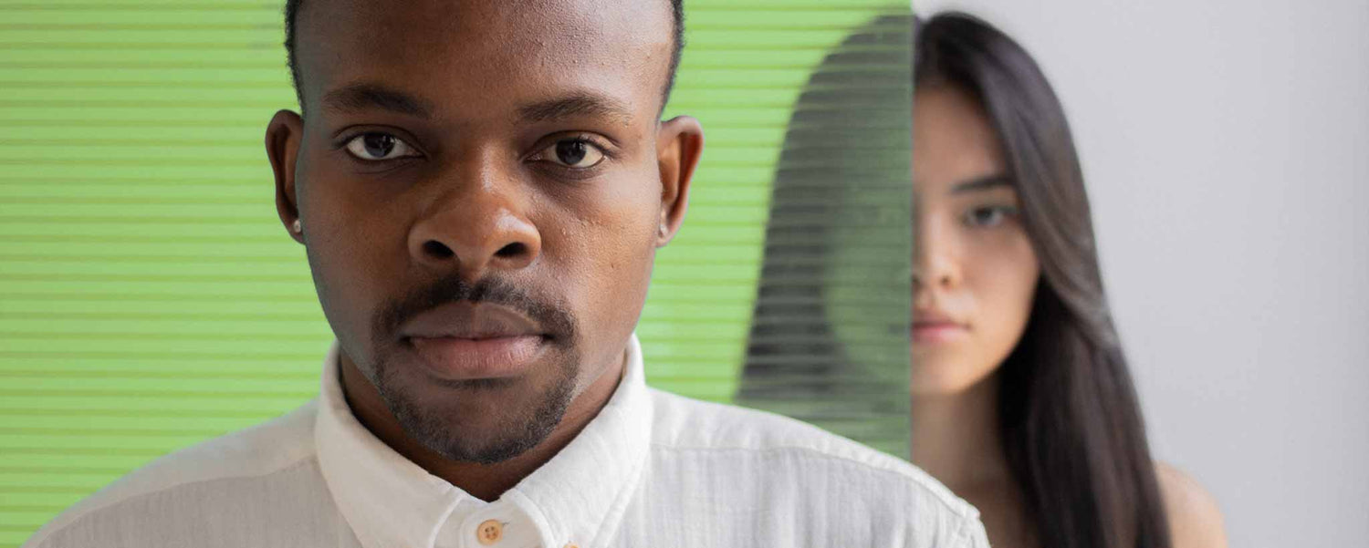 Black male with white female por