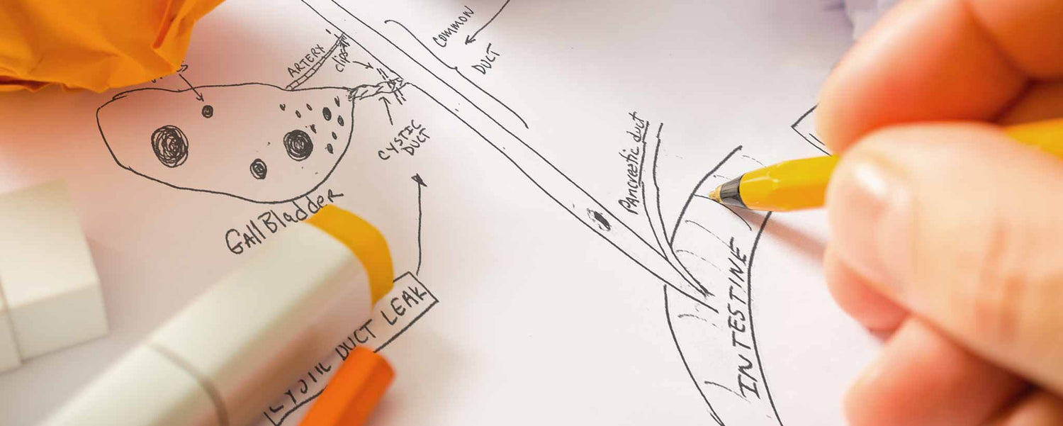Cartoon cholecystectomy