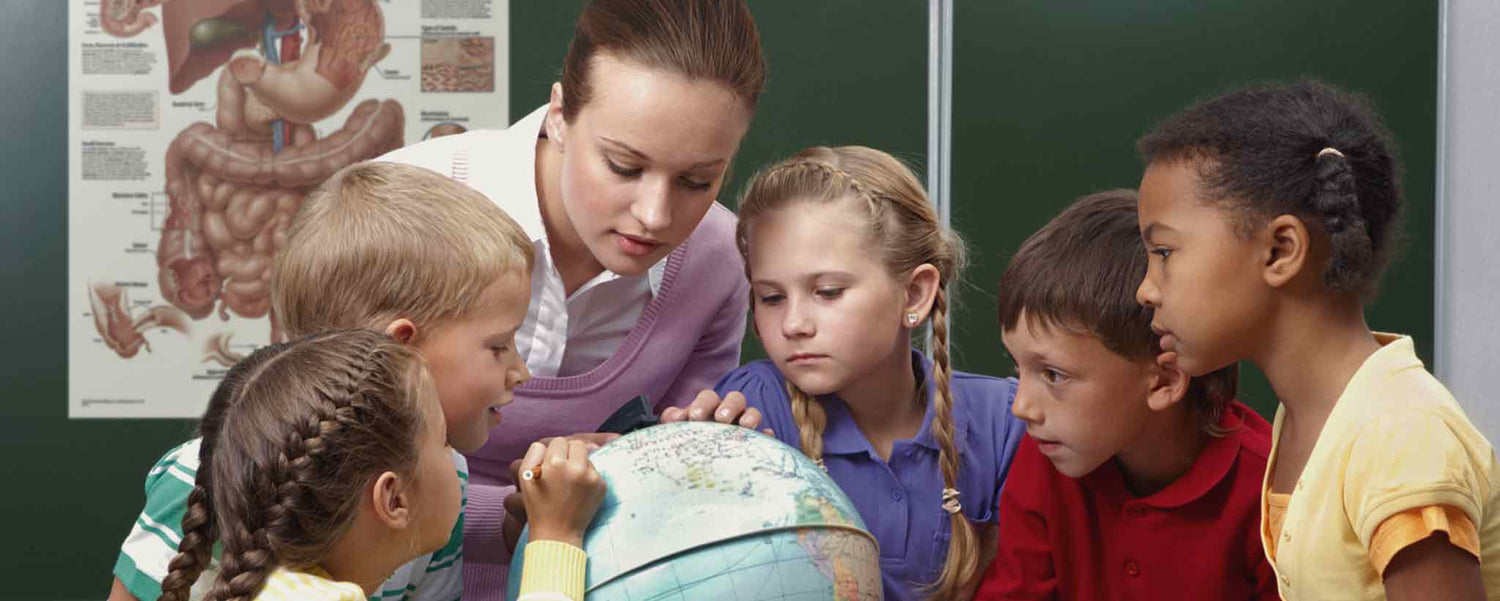 Teaching geography and anatomy