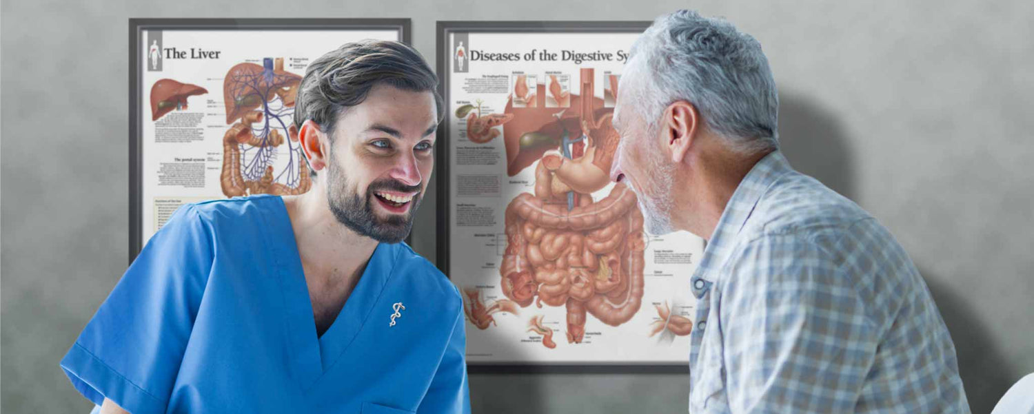 Doctor consulting with patient