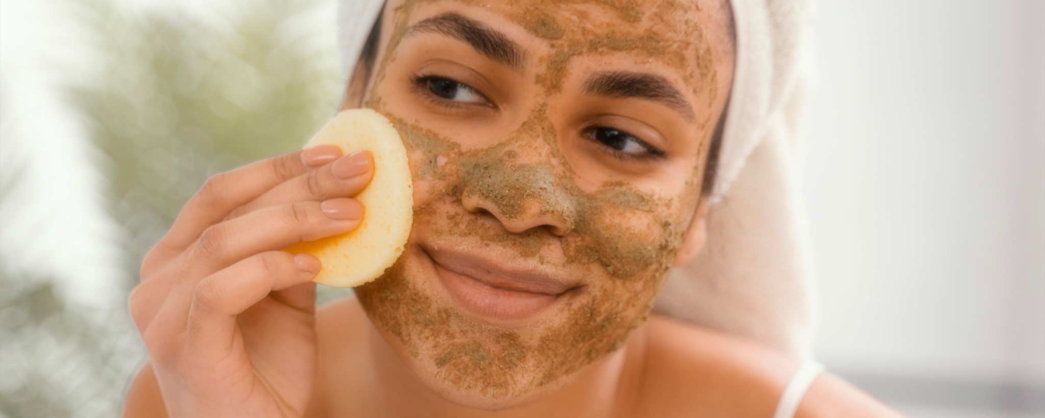 'Female facial mask'