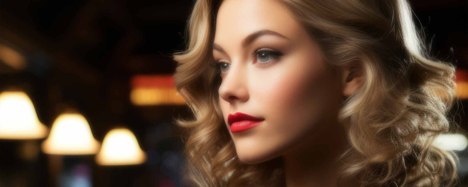 A gorgeous blonde female portrait. (ai)