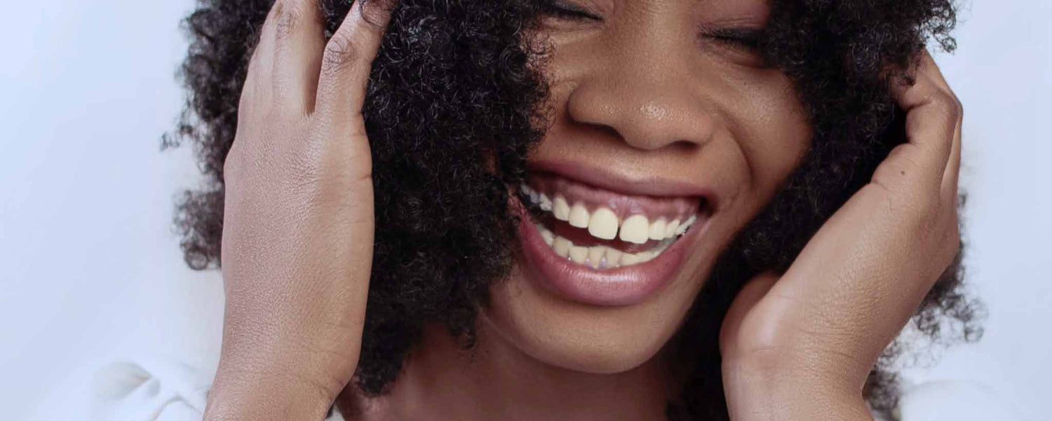 Female with gummy smile