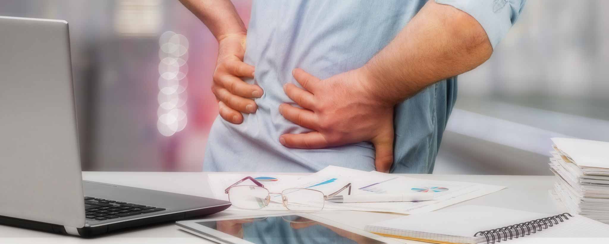 'Male with backache'