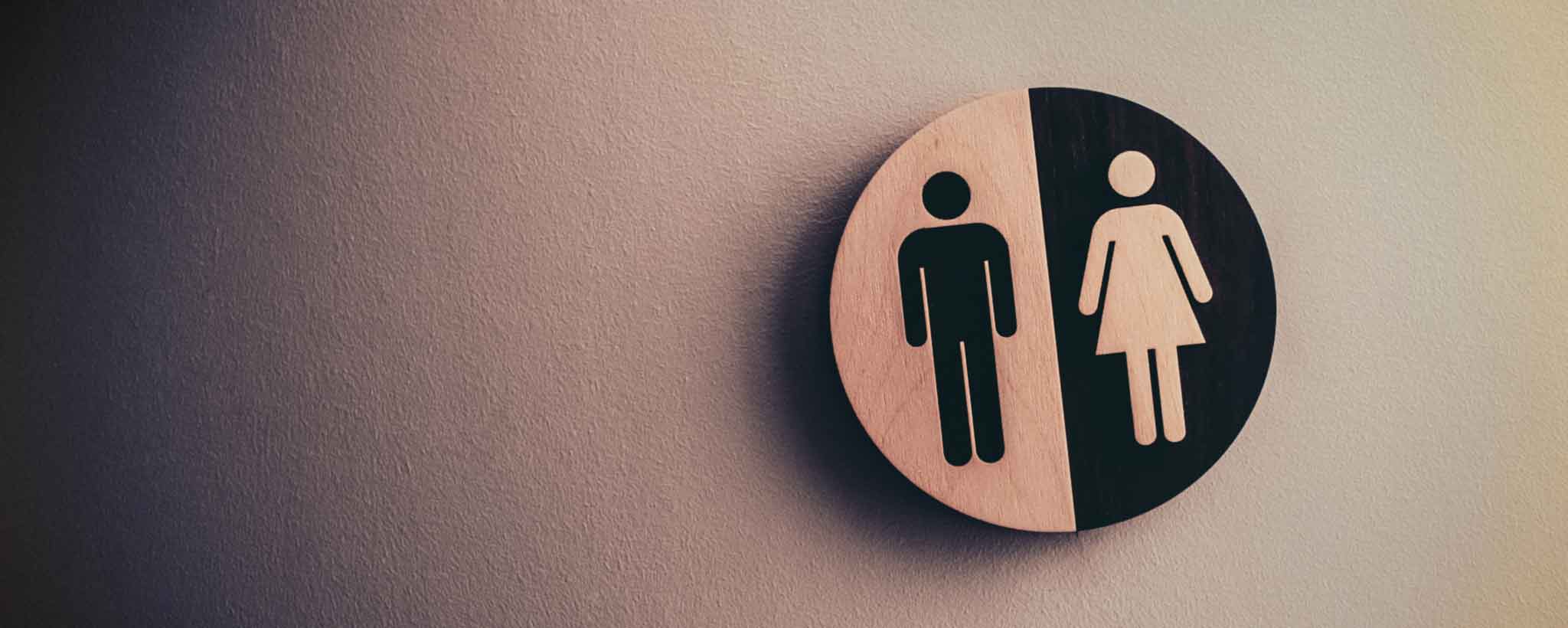 'Restroom gender signs'