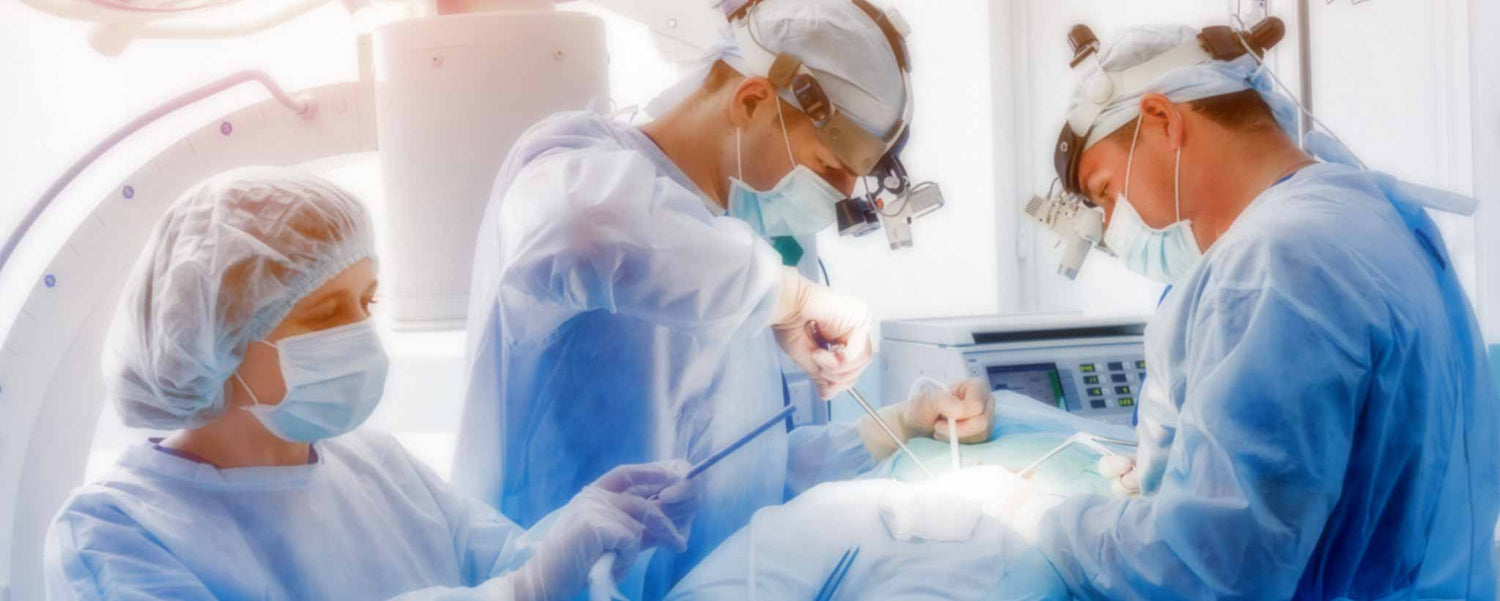 Surgeons in operating room