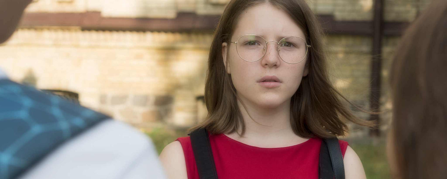 Teen girl confrontation