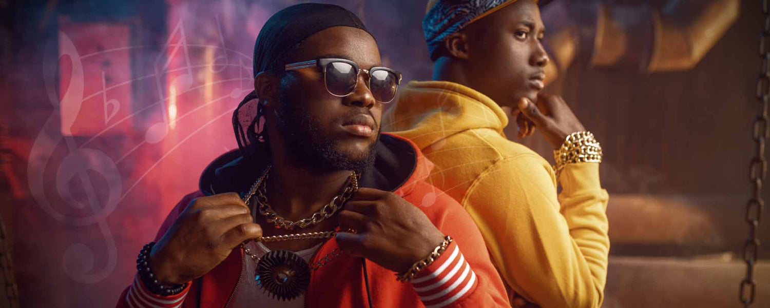 Two rappers back-to-back