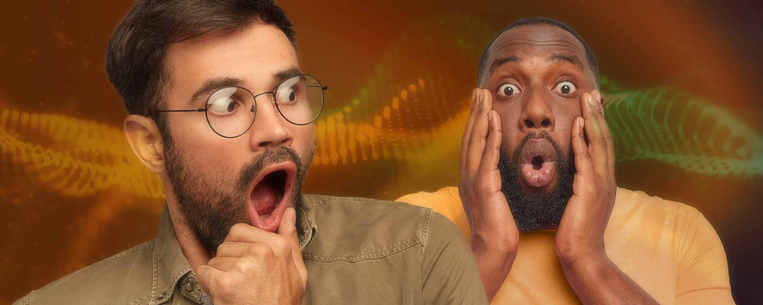 Two surprised men