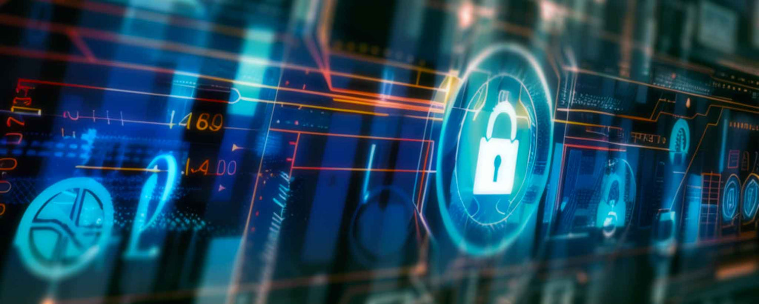 Cyber security background.