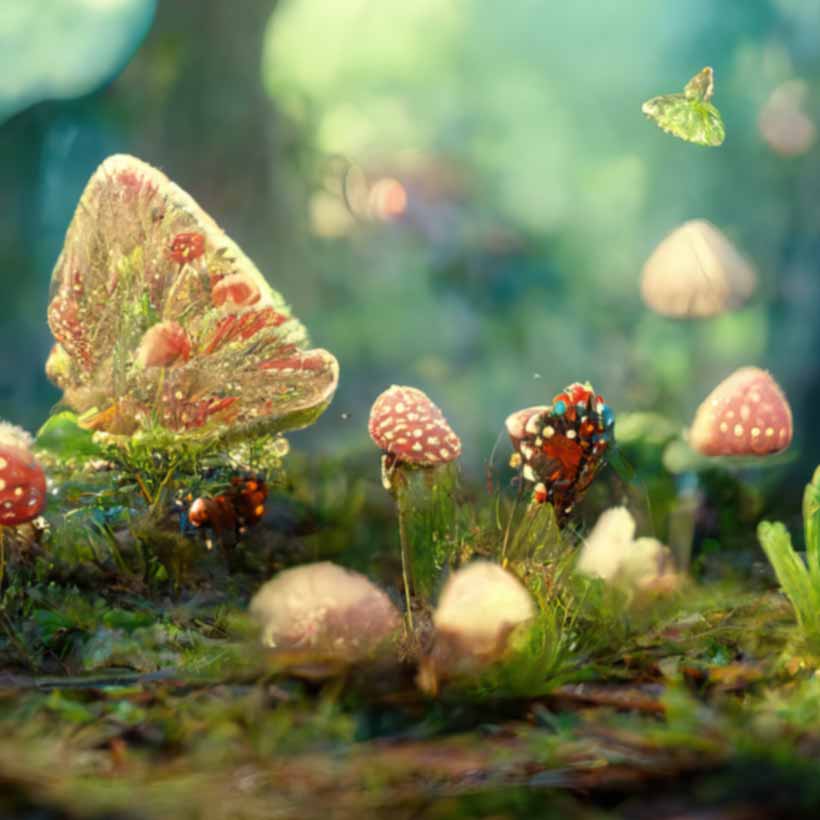 Enchanting foliage (ai)