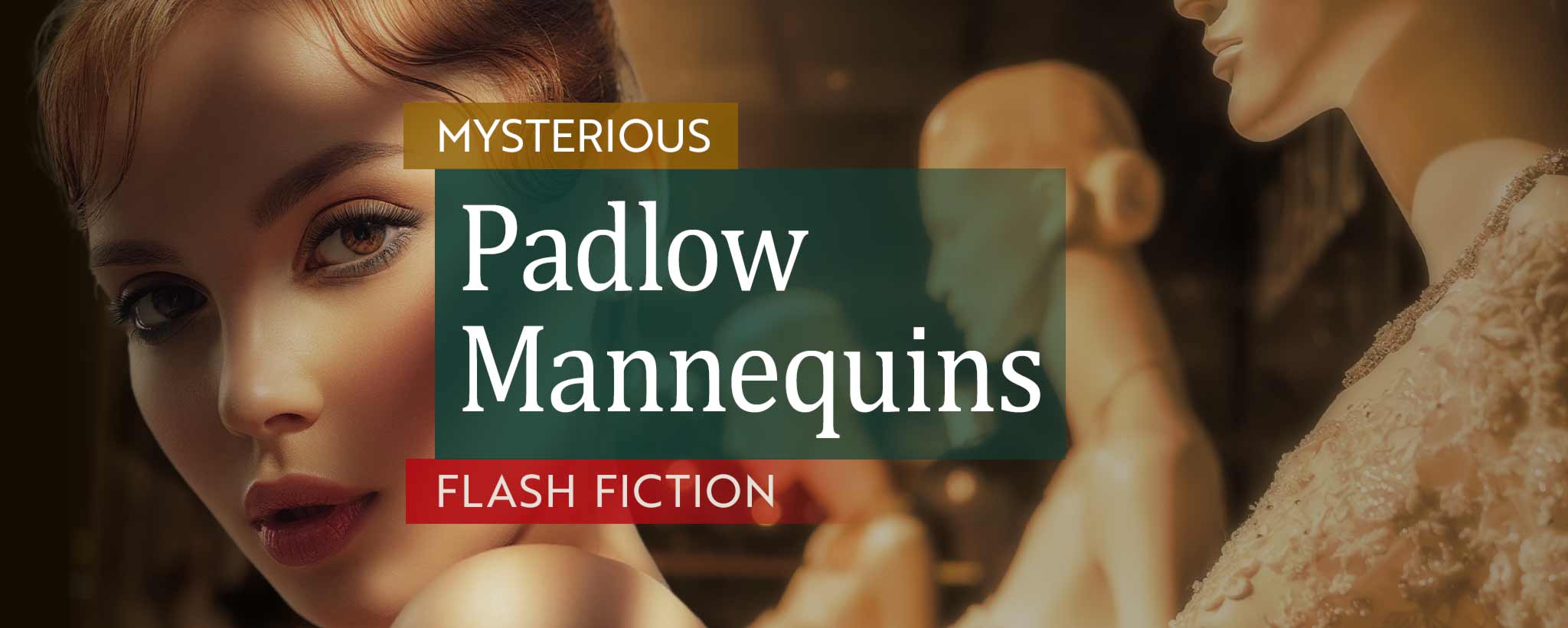 'A lifelike female mannequin head.'