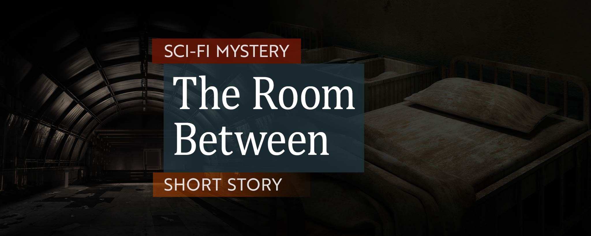 'Dirty hospital-style beds in a dark room.'