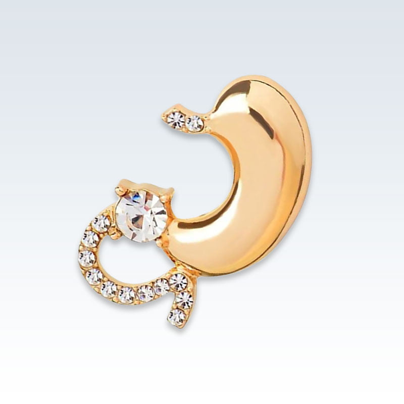 Gastroenterology Gold Stomach Lapel Pin