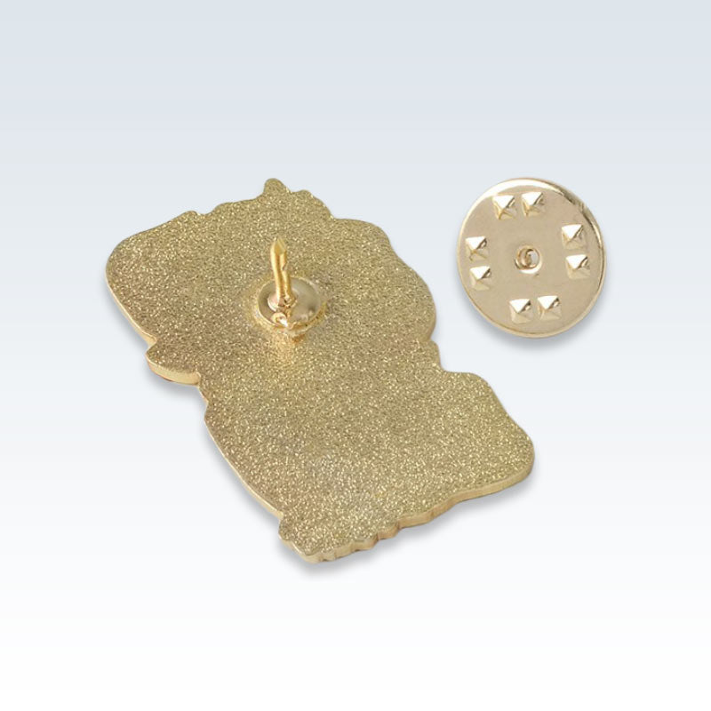 Be Brave and Merciful Lapel Pin Back