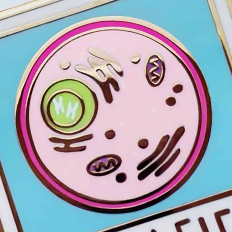 Cellfie Lapel Pin Detail