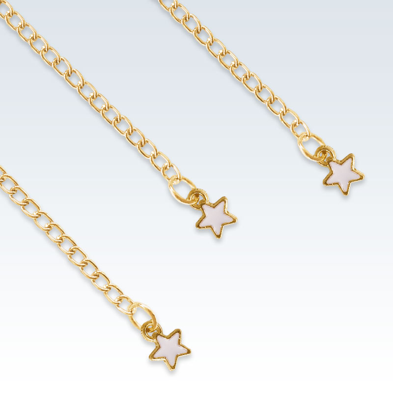 Star Heart Extension Chain Detail