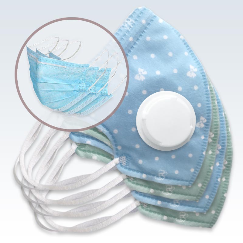 PM2.5 Valved Child Masks