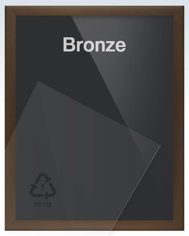 Bronze DeuPair Flip Frame