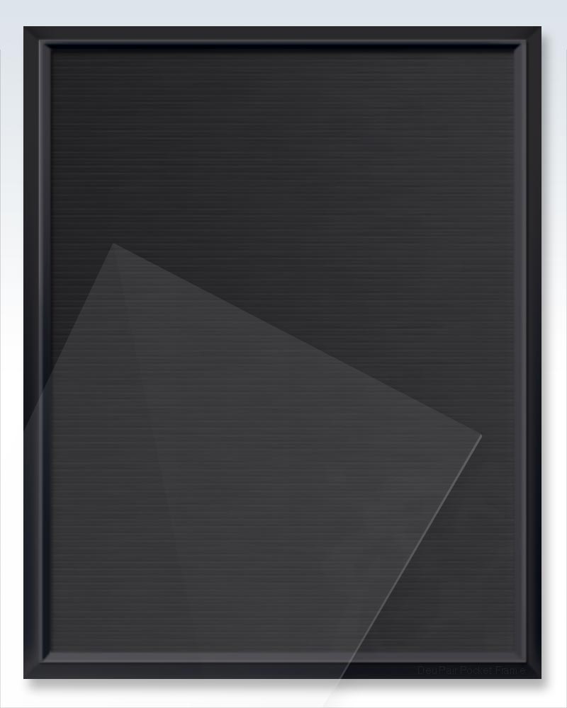 DeuPair Pocket Frame Black With Overlay
