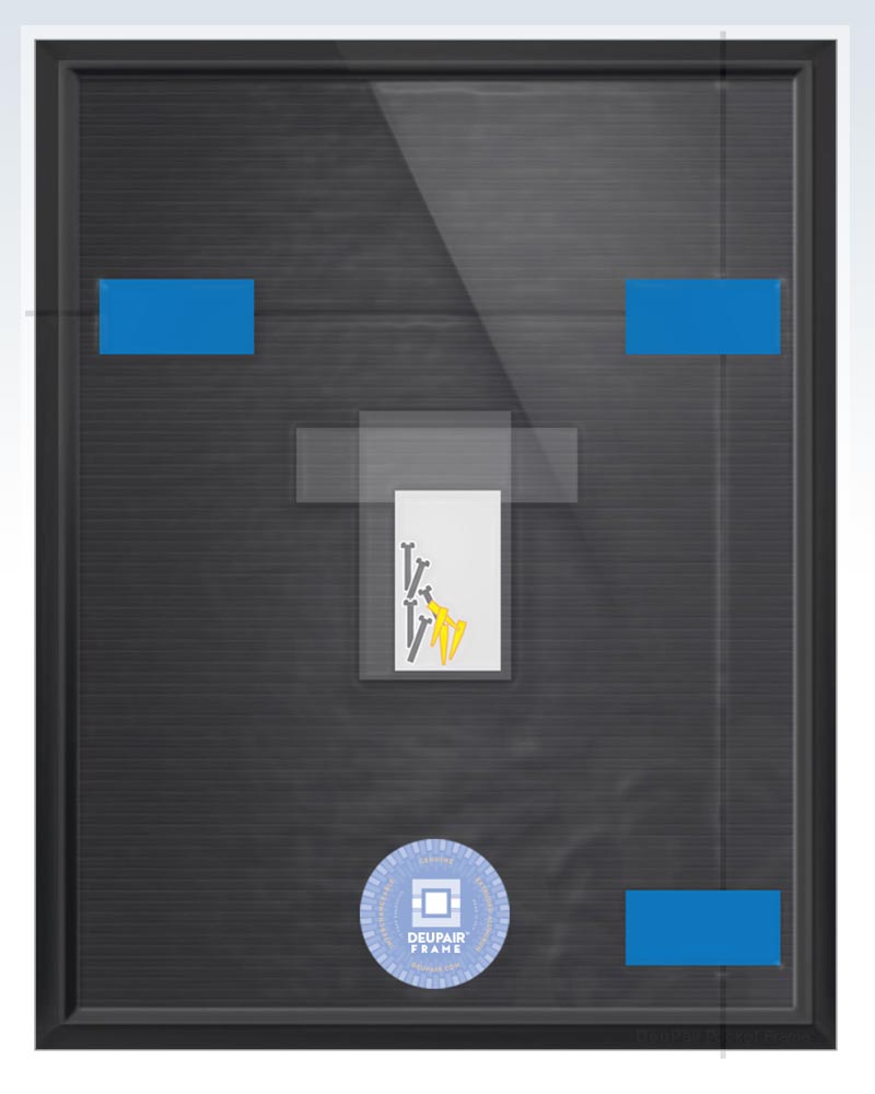 Black Deupair Pocket Frame Package