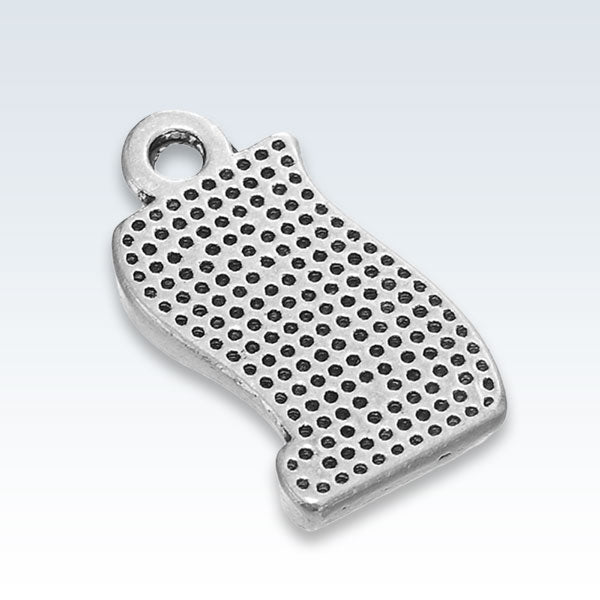 Diploma Antique Metal Charm Back