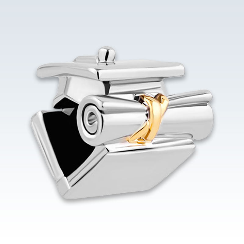 Graduation Metal Charm