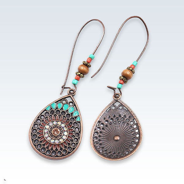Ethnic Teardrop Front and Back