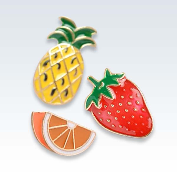 Citrus Fruit Set Lapel Pins