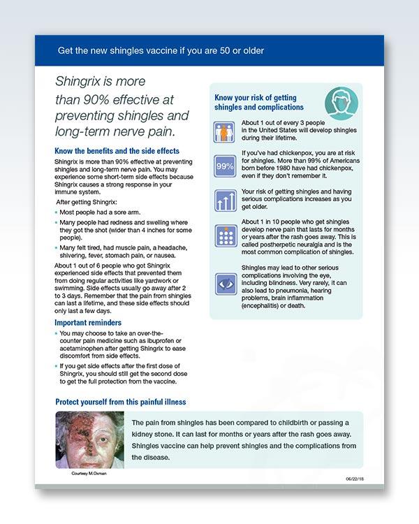 Get The New Shingles Vaccine Page 2