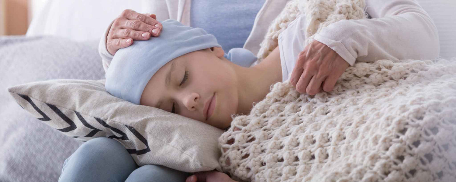 Child cancer patient