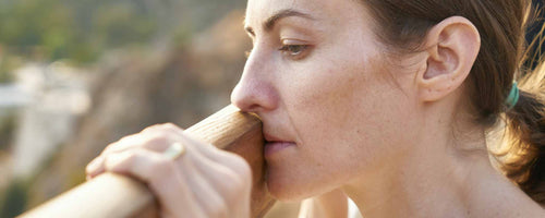 Depressed woman