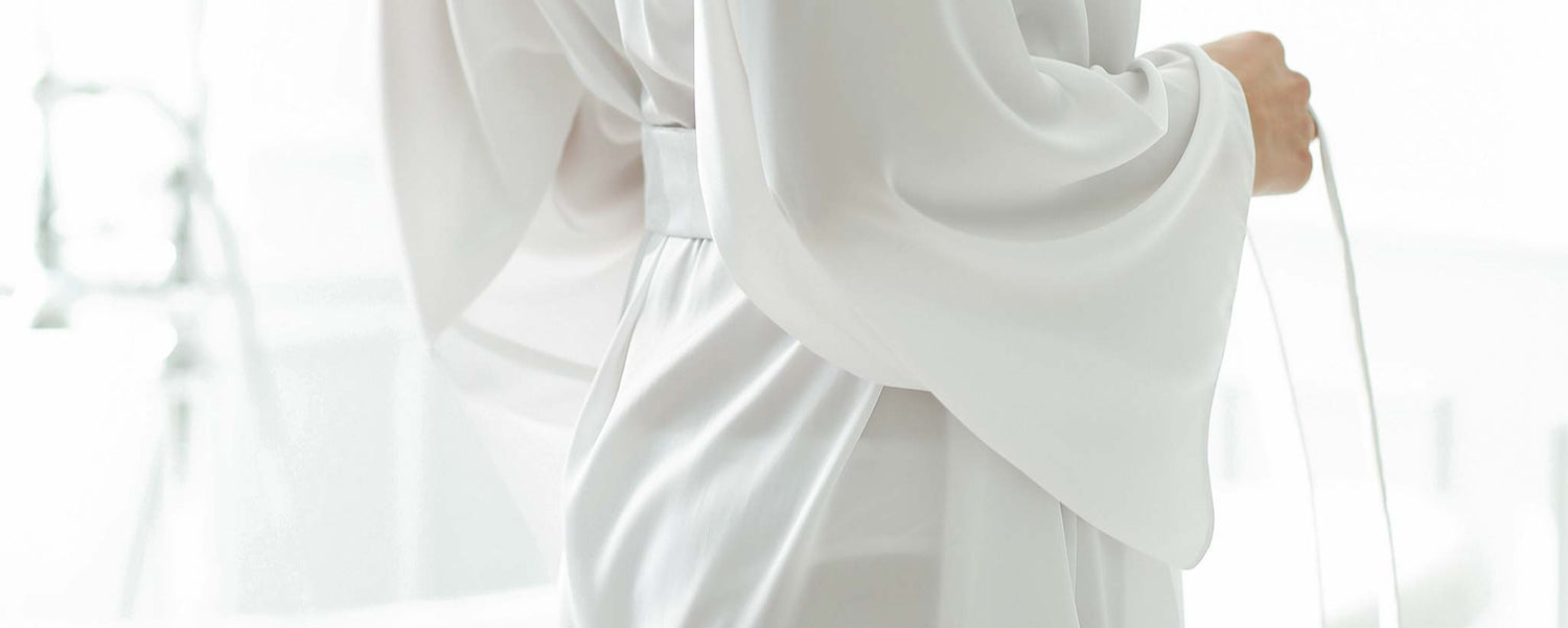 Female white robe