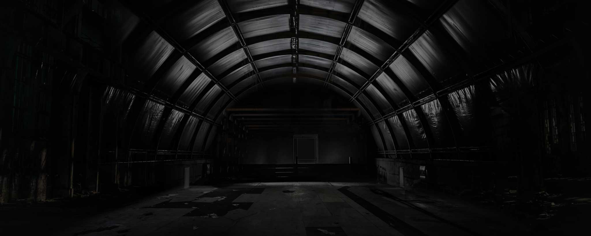 'Large dark creepy room'