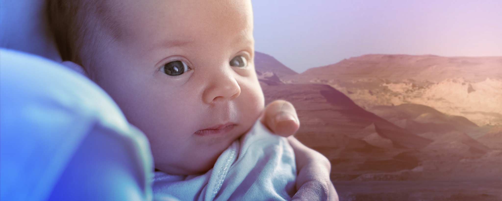 'Mother and newborn child'
