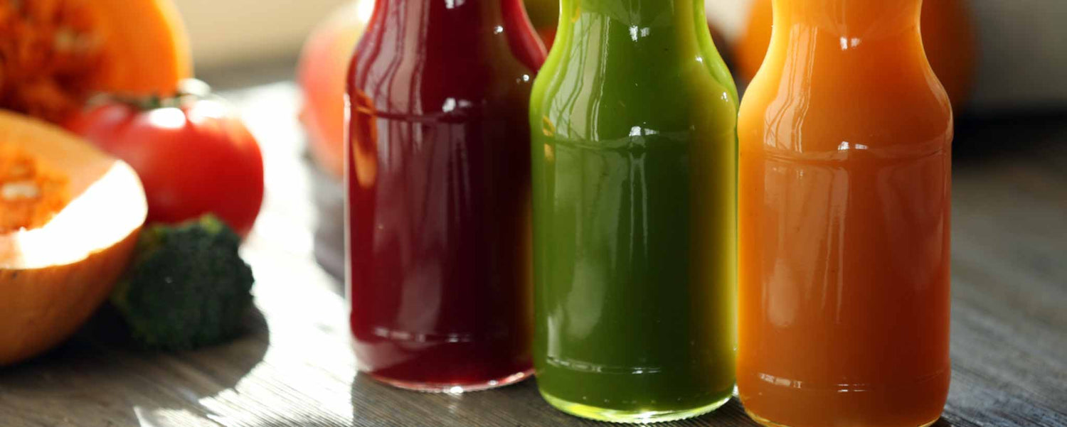 Fresh bottled juices