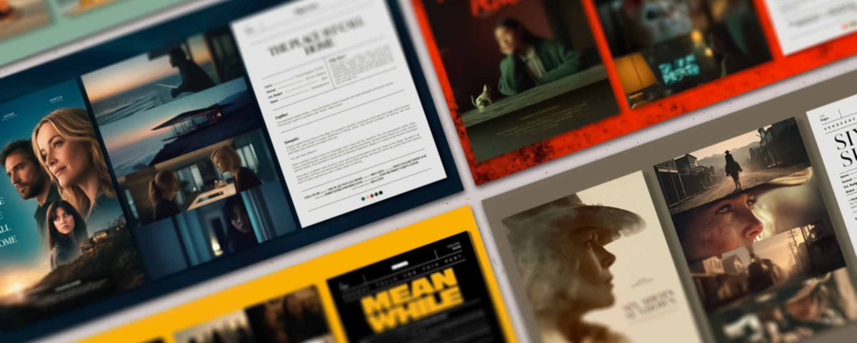 Paperview sample pitch deck montage.