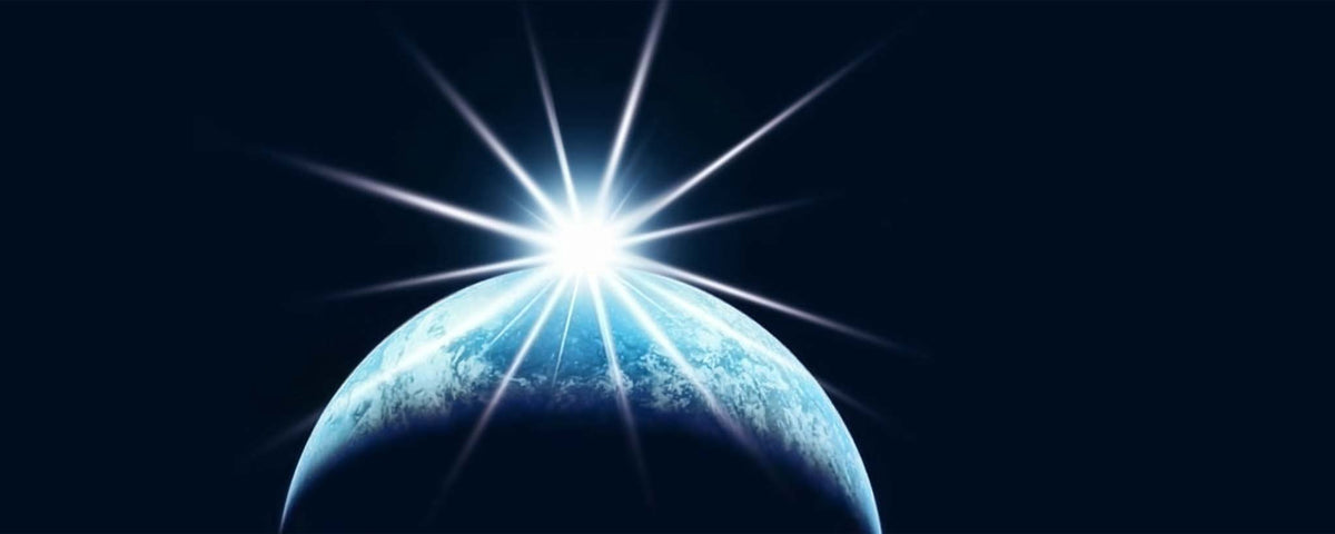 The eclipse of the earth.