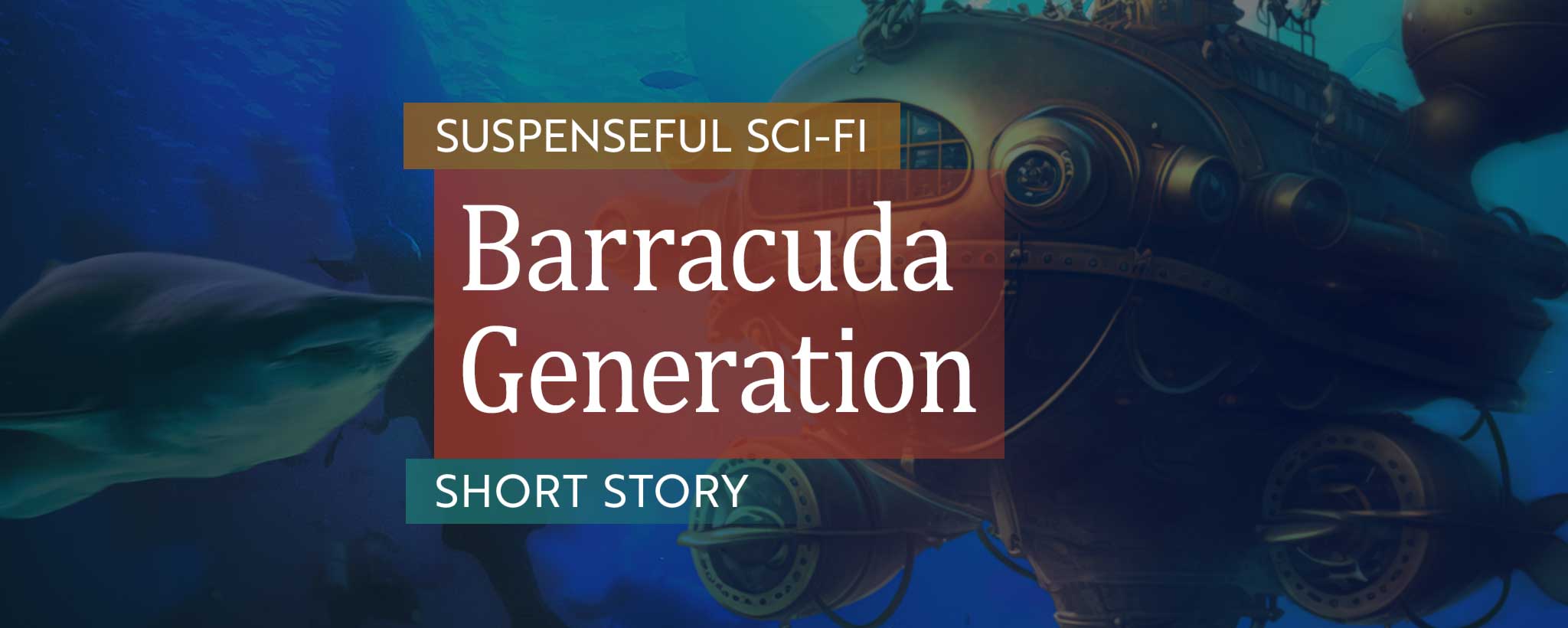 'Steampunk underwater battleship'