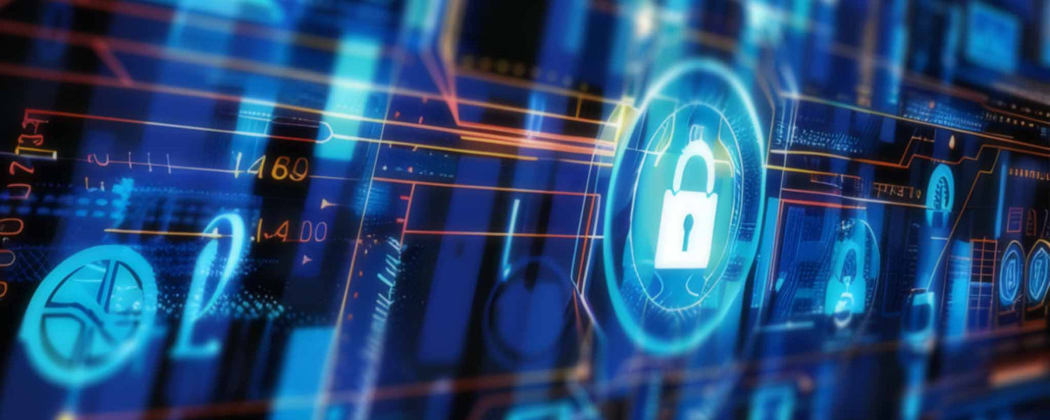 Cyber security background.