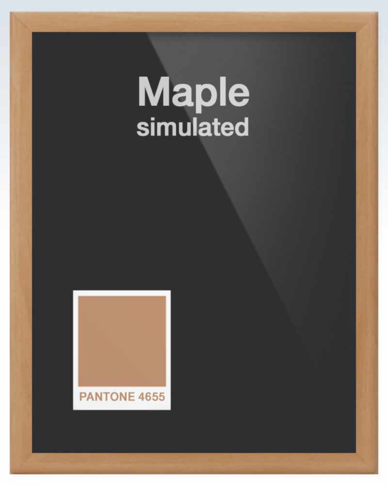 DeuPair Flip Frame Maple Wood 22x28