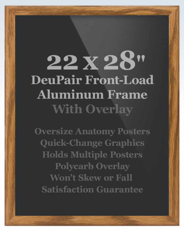 DeuPair Flip Frame Oak Aluminum