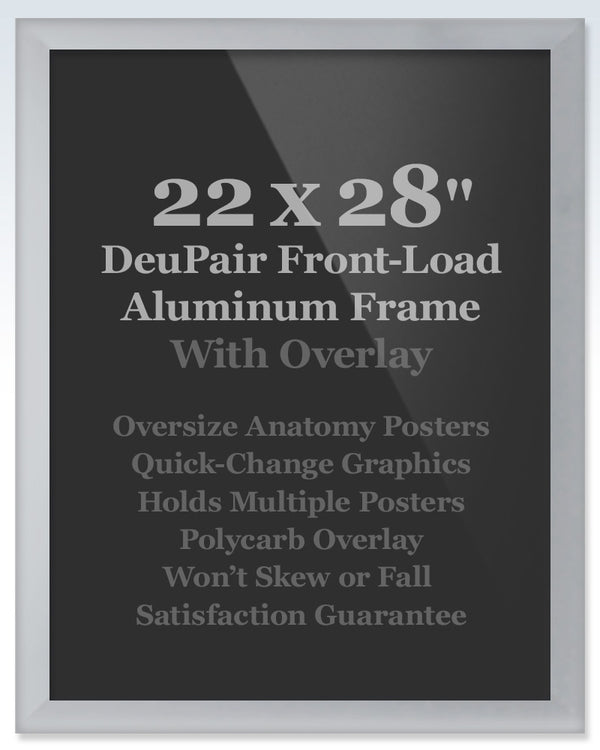Oversize Silver DeuPair Flip Frame