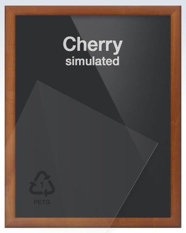 Cherry Wood-Grain DeuPair Flip Frame