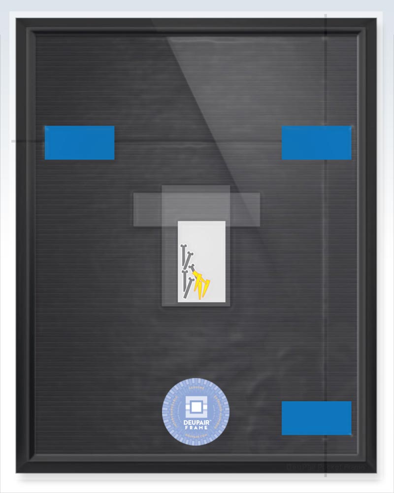 Black DeuPair Pocket Frame Packaged