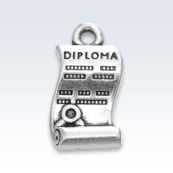 Diploma Antique Metal Pendant