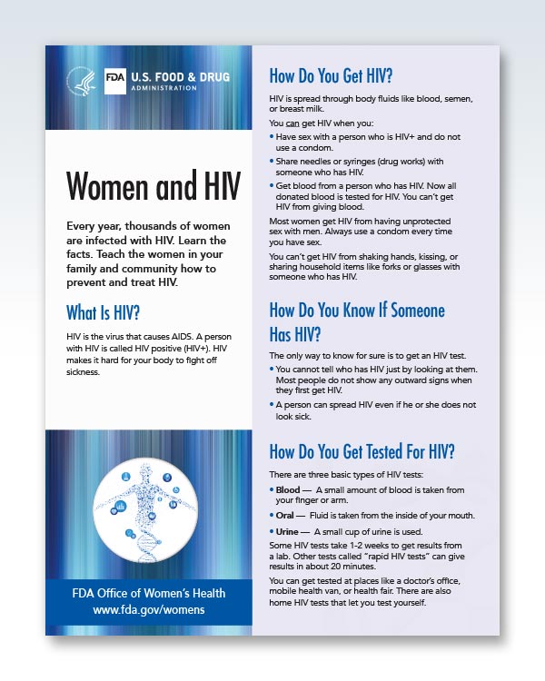 Women and HIV Page 1