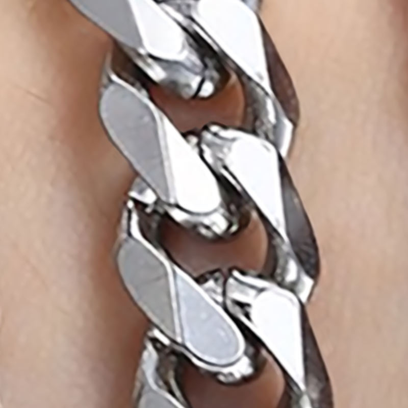 Stainless Steel Box Chain Bracelet Links