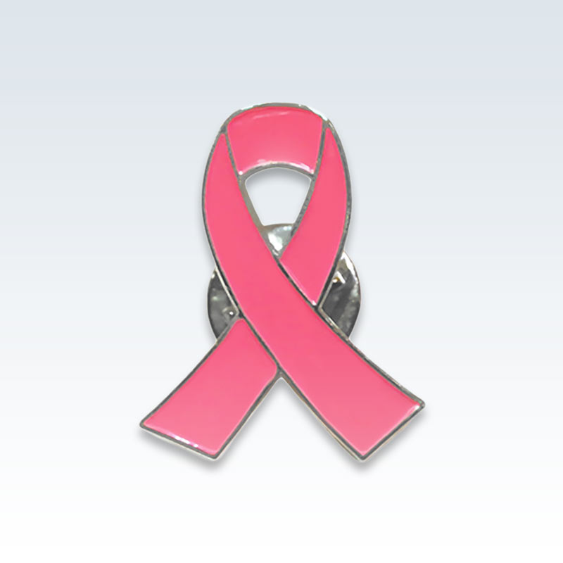 Pink Ribbon Breast Pin | ClinicalPosters